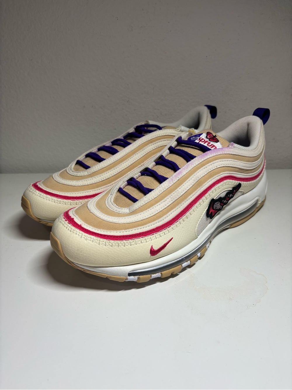 NEW NIKE Air Max 97 Air Sprung Cream Mens Size 10.5